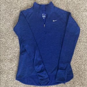Blue Nike Half zip